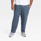 Men's Big & Tall Nylon Tapered Joggers - All In Motion Assorted Blues