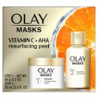 Olay Vitamin C Mask + Aha Resurfacing Peel - 2.0 Fl Oz And