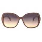 Women's Square Sunglasses - A New Day Brown