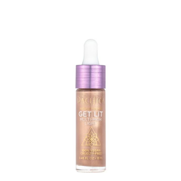 Pacifica Get Lit Multi-high Light Pink Opal - 0.51oz, Drops