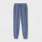 Girls' Soft Jogger Pants - All In Motion Navy Heather