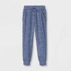 Girls' Soft Jogger Pants - All In Motion Navy Heather