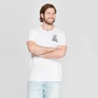 Petitemen's Big & Tall Short Sleeve Weekend Adventures Graphic T-shirt - Goodfellow & Co Eco White
