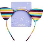 Scünci Scunci Rainbow Glitter Cat Ears Headband,