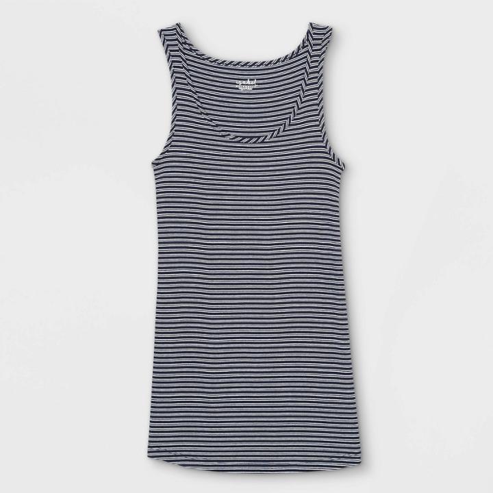 Maternity Striped Tank Top - Isabel Maternity By Ingrid & Isabel Classic Navy