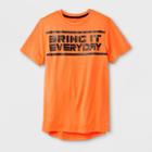 Boys' Graphic Tech T-shirt Bring It Everyday - C9 Champion Orange Heather
