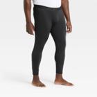 Men's Big & Tall Coldweather Tights - All In Motion Black