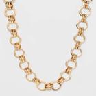 Metal Chain Link Necklace - A New Day Gold