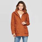 Women's Utility Anorak Jacket - Universal Thread Rust (red)