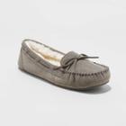 Women's Chaia Genuine Suede Moccasin Slippers - Stars Above Gray