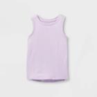 Toddler Girls' Solid Tank Top - Cat & Jack Purple