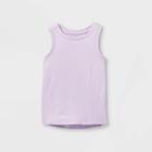 Toddler Girls' Solid Tank Top - Cat & Jack Purple