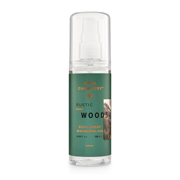 Rustic Woods By Good Chemistry Body Mist Unisex Body Spray