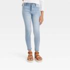 Girls' High-rise Skinny Jeans - Art Class Light Wash