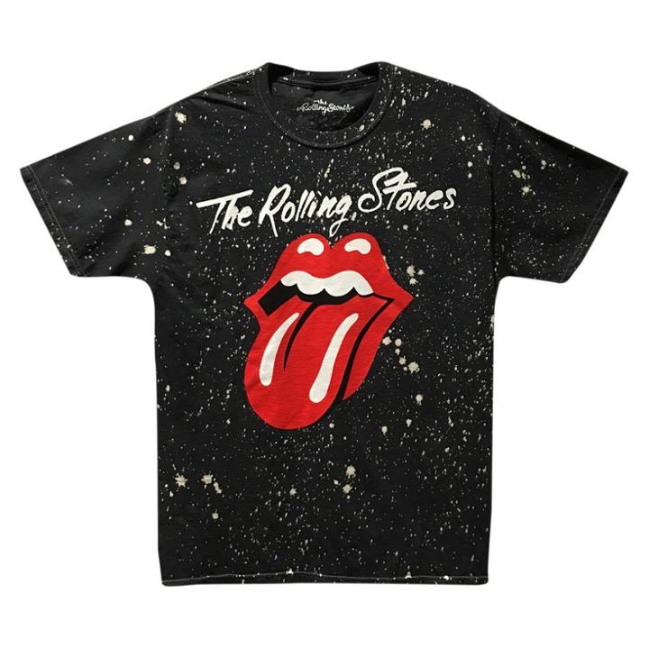 Bravado Men's The Rolling Stones Short Sleeve Graphic T-shirt Black
