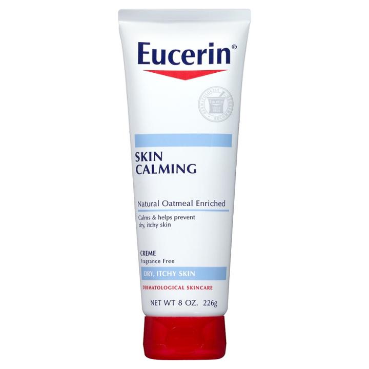 Unscented Eucerin Natural Oatmeal Enriched Calming Creme