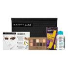 Maybelline Ny Minute Eyeshadow, Mascara, Makeup Remover Kit 24k Smoky Eye