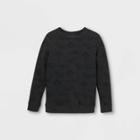Boys' Dinosaur Print Pullover Sweatshirt - Cat & Jack Gray