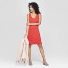 Women's Sleeveless Sheath Dress - A New Day Red
