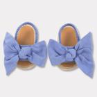 Baby Girls' Chambray Bow Espadrilles - Cat & Jack Blue
