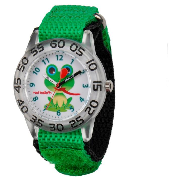 Disney Boys' Red Balloon Plastic Watch - Green