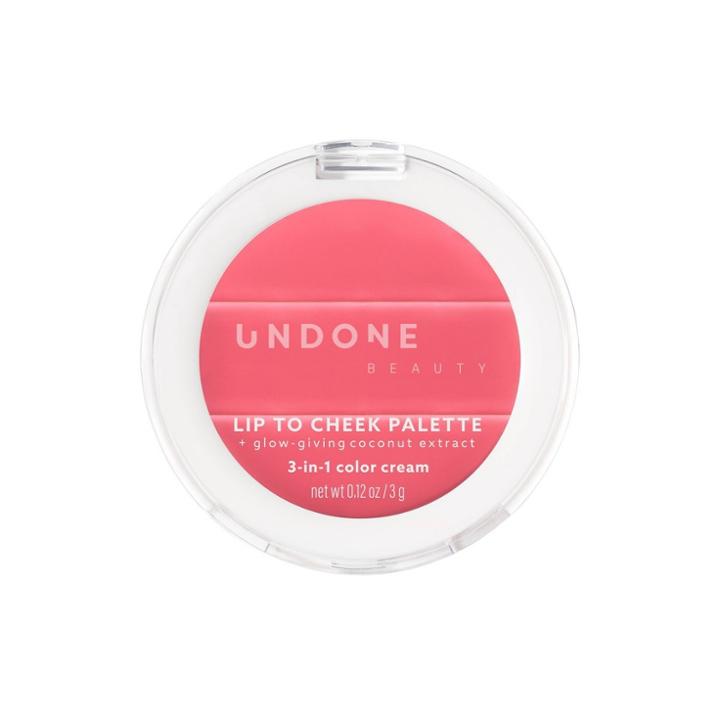 Undone Beauty Lip To Cheek 3-in-1 Cream Tint - Rosy