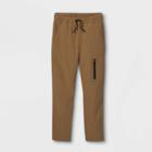 Boys' Stretch Pull-on Quick Dry Jogger Fit Pants - Cat & Jack Tan