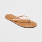 Women's Rowen Flip Flop Sandal - Universal Thread Tan