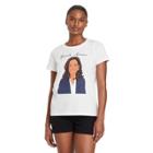 Rebel Girls Women's Kamala Harris Short Sleeve Graphic T-shirt - White