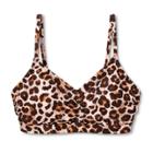 Women's Post-mastectomy Bralette Bikini Top - Kona Sol Multi Xs, Women's,