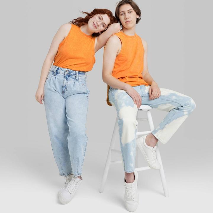 Muscle Tank Top - Wild Fable Orange
