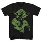 Men's Star Wars Yoda T-shirt - Black