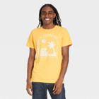 Men's Standard Fit Short Sleeve Crewneck Graphic T-shirt - Goodfellow & Co Yellow