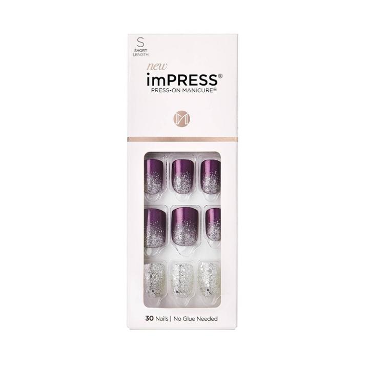Kiss Impress Press-on Manicure Fake Nails - Heartquake