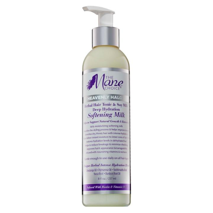The Mane Choice Heavenly Halo Herbal Hair Tonic & Soy Milk Deep Hydration Softening