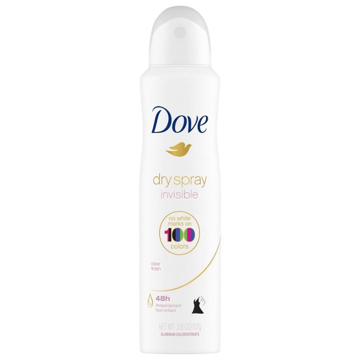 Dove Beauty Dove Invisible Dry Spray Antiperspirant Deodorant Clear Finish