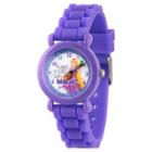 Girls' Disney Princess Rapunzel Purple Plastic Time Teacher Watch - Purple, Girl's