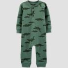 Baby Boys' Gator Romper - Just One You Made By Carter's Green Newborn