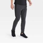 Men's Big & Tall Gym Fleece Jogger Pants - All In Motion Black Xxxl