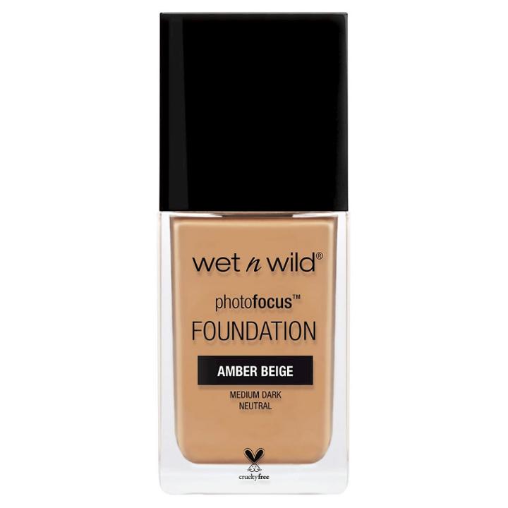 Wet N Wild Photo Focus Foundation Amber Beige