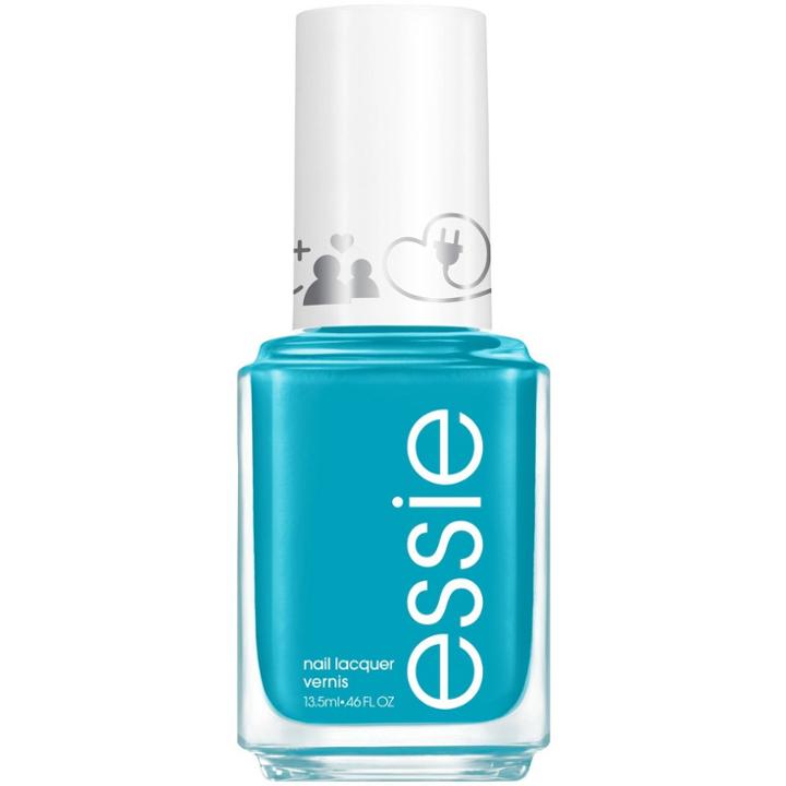 Essie Salon-quality Nail Polish, Vegan, Cyber Society, Blue, Hyperlinked