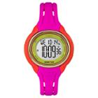 Women's Timex Ironman Sleek 50 Lap Digital Watch - Pink/orange Tw5m02800jt,
