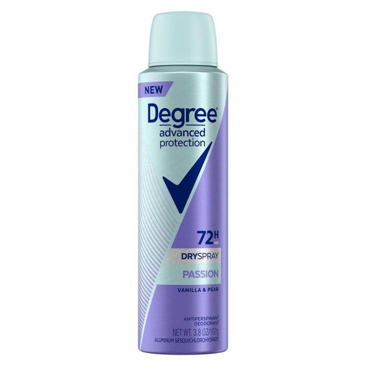 Degree Passion 72-hour Antiperspirant & Deodorant Dry Spray - 3.8oz, Women's