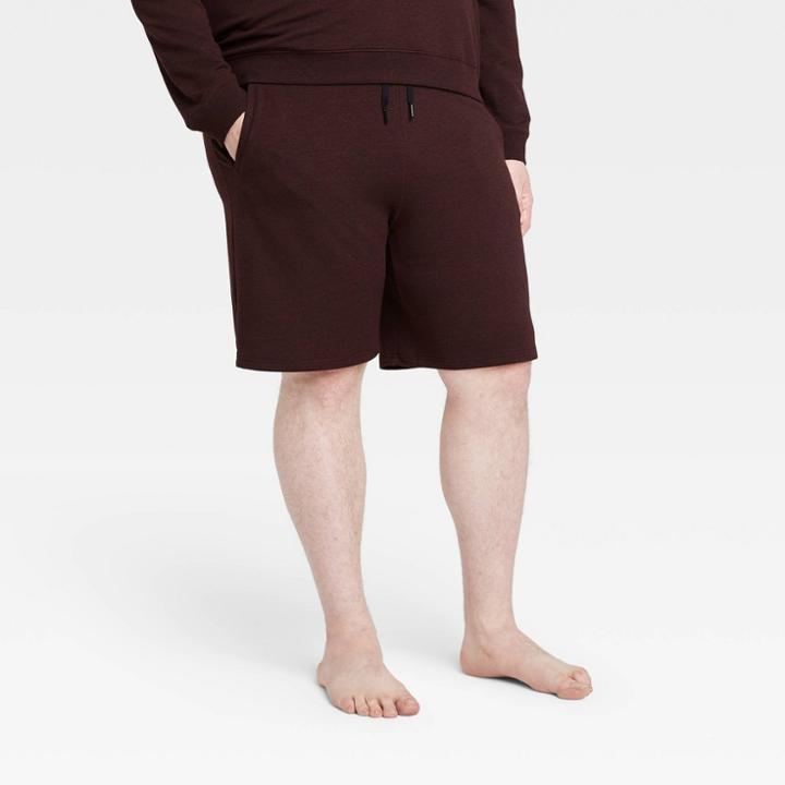 Men's Soft Gym Shorts - All In Motion Maroon S, Men's, Size: