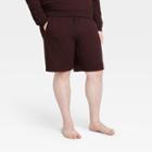 Men's Soft Gym Shorts - All In Motion Maroon S, Men's, Size: