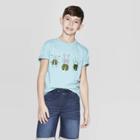 Boys' Short Sleeve Flip Sequin T-shirt - Cat & Jack Aqua
