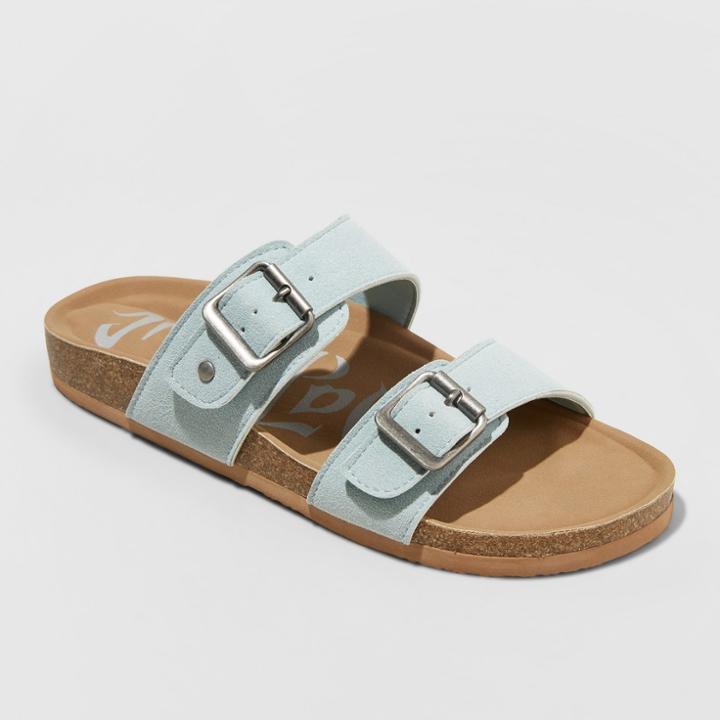 Women's Mad Love Keava Footbed Sandal - Blue