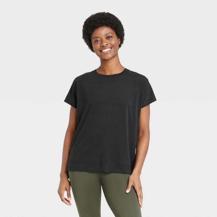 All In Motion Women's Active Short Sleeve Top - All In
