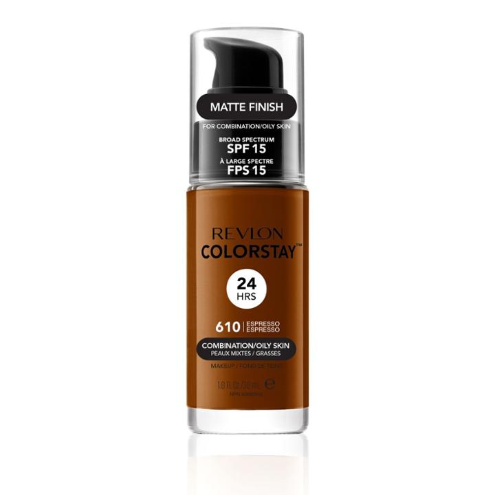 Revlon Colorstay Liquid Makeup Combination/oily 610 Espresso