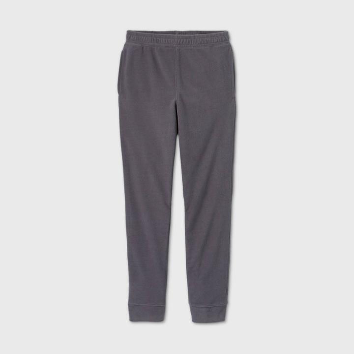 Boys' Fleece Jogger Pants - All In Motion Gray